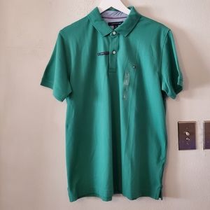 Tommy Hilfiger TH Flex Polo- Slim Fit - green